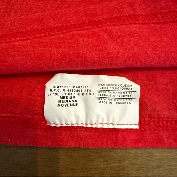 Georgia Bulldogs Mens T Shirt Medium Red UGA National Champions 2021 - Picture 3 of 8